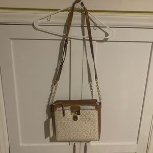Calvin Klein Crossbody Handbag- Camille Tan (w/ Tags Still On!)